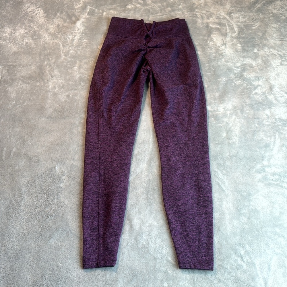 Bombshell Sportswear Voluptuous Leggings Purple Size Large - Picture 6 of 12